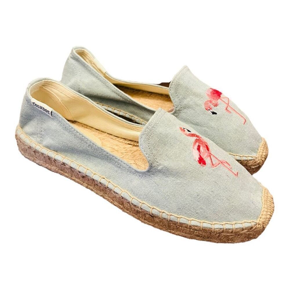 š„BOGOš„ SoludosāFlamingo Espadrilles size 6.5 but more like size 6. - Picture 1 of 10